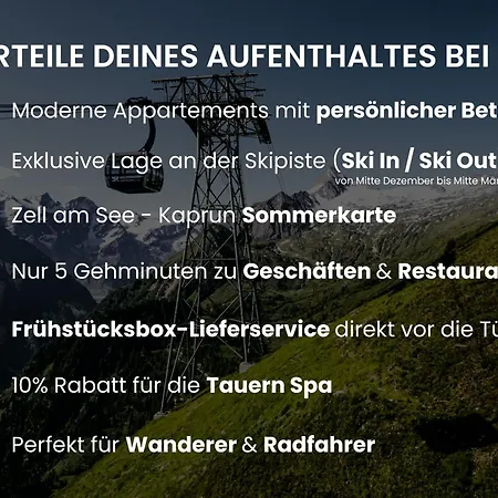 Appartements Bergfried - Inklusive Sommerkarte, Zentral Mit Ausblick Ueber Kaprun, Ski In Ski Out * Kaprun